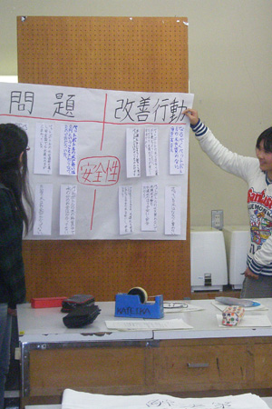 ペットボルの水授業風景